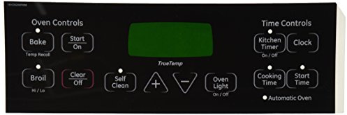 GE Appliances WB27T11005 Genuine OEM Control Faceplate for Ranges