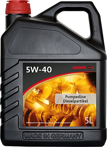 ADAMOL 1896 01180339 Pumpedüse Motorenöl 5W-40, 5 L
