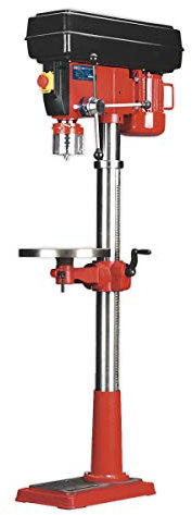 Sealey Gdm200F/Vs Pillar Drill Floor Variable Speed 1630Mm Height 650W/230V