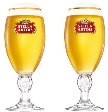 Stella Artois 500 ml Tulip Beer Glass - Set of 2