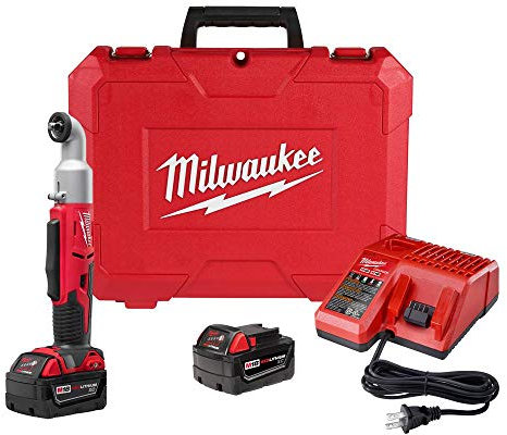 Milwaukee 2668-22 M18 - Juego de llaves de impacto en ángulo recto (2 unidades, 0,95 cm)