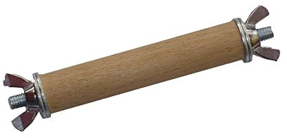pipano Sitzstange 80-89,5 cm lang, Durchmesser 20 mm, Holz Buche, Vogelstange Nymphensittich, S20 (80 cm lang)