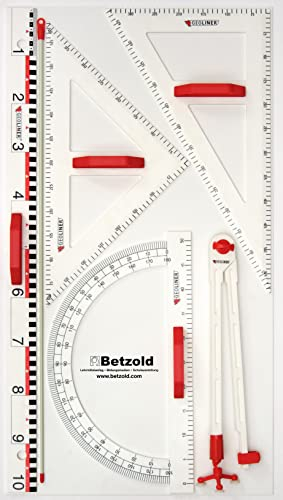 GEOLINER - Geräteplatten - Tafelzeichengeräte Zeichengeräte Tafel Schule Lehrer