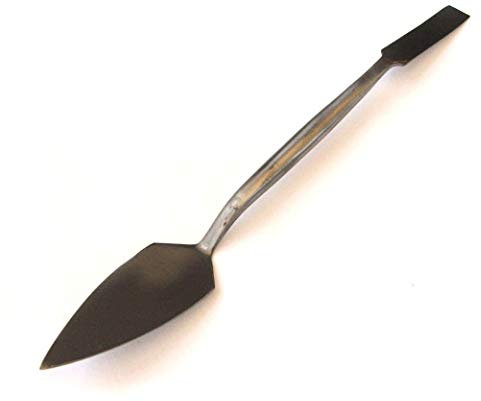 Toolzone paleta con extremo triangular y cuadrada pequeña decorada con cristales de herramientas