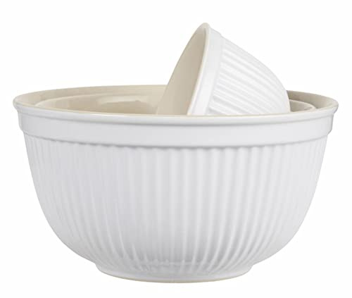 IB Laursen Schalensatz Mynte weiß, 3er Set