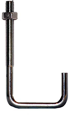 L-Haken M7x 230/76/20 mm vz m.Mutter IPE140 Profil 5 / Pck a 100 Stück
