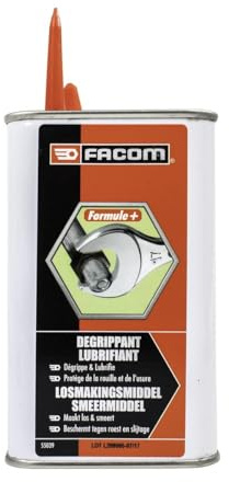 Facom - Degrippant-Lubrifiant, Agent pénétrant et Antirouille, Burette 250 ml