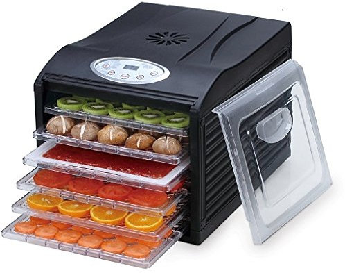 Werpower Samson Brands Dehydrator545 Dehydrator, 17.8 x 12.5 x 13.5 Inches, Black