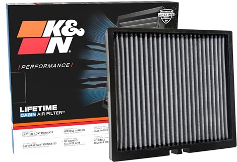 K&N VF2047 Cabin Air Filter by K&N 1 Stück (1er Pack) | kompatibel mit Audi, Seat, Skoda, Volkswagen & Cupra 2012- (VF2047)