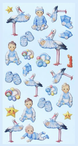 Softy Sticker Baby Boy II bunt