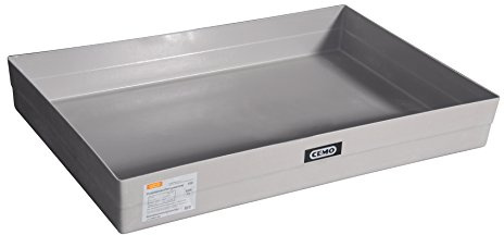 CEMO 5113 GFK-Auffangwanne, grau, 150 L
