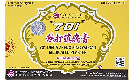 701 Dieda Zhentong Yaogao Medicated Plaster by Solstice