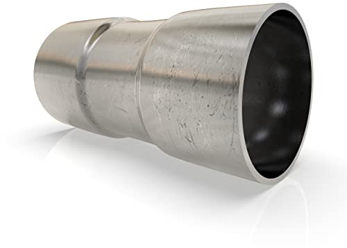 Universal Rohrverbinder Ø 42 mm Doppelmuffe beidseitig aufgeweitet Auspuffrohr Abgasrohr Rohr Abgasanlage Pkw - Lkw