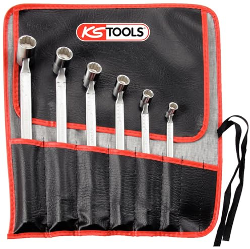 KS Tools 517.0310 Dubbel ringnyckelsats, 6-delar