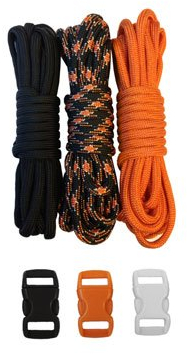 PARACORD PLANET Survival & Notfall-Armband Kits (Cobra Braid Anleitung im Lieferumfang enthalten) einzigartige Kits, Harley