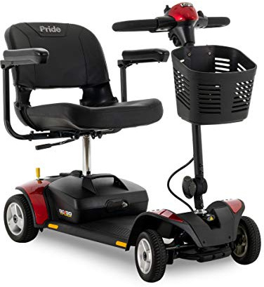 Pride Go-Go Elite Traveller 4-Wheel Mobility Travel Scooter