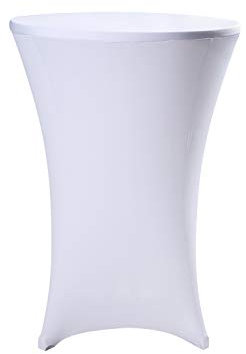 Preishit - Ø 80 cm Höhe 110 cm Stehtischhusse Tischhusse Husse Stehtischbezug