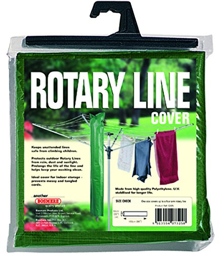 Bosmere Protector 2000 | Rotary Washing Line Garden Furniture Cover | 175cm x 56cm circ. | Waterproof, Wipe Clean, Heavy Duty | 2 Year Guarantee | G325A