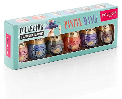 Bourjois Pastel Mania Mini Nail Enamels Set - 6 Piece