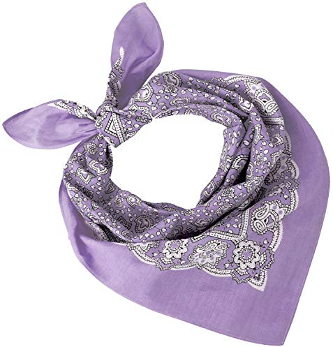 Tobeni Damen Herren Halstuch Bandana Nickituch Kopftuch Baumwolle Unisex | Atmungsaktiv