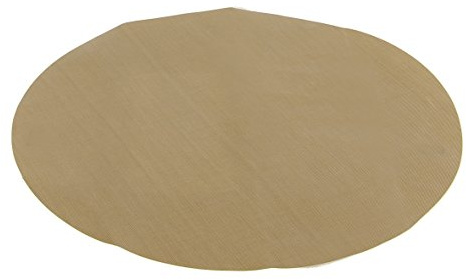 De Buyer - Tissu de cuisson rond antiadhésif réutilisable - Diamètre 26 cm -, Marron