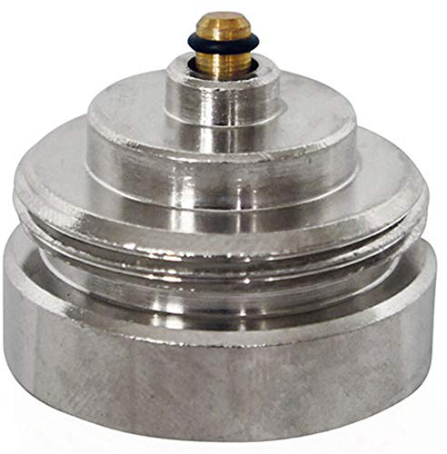 Eurotronic 700102 TA, adaptador metálico para termostatos de radiador (adaptador de válvula de radiador, larga vida útil, accesorio para termostato de radiador, conexión: M28)