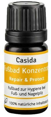 Casida - Concentré pour Bain de Pieds Repair & Protect - pour l’hygiène des mycoses des ongles et des pieds - la qualité des pharmacies - 5ml
