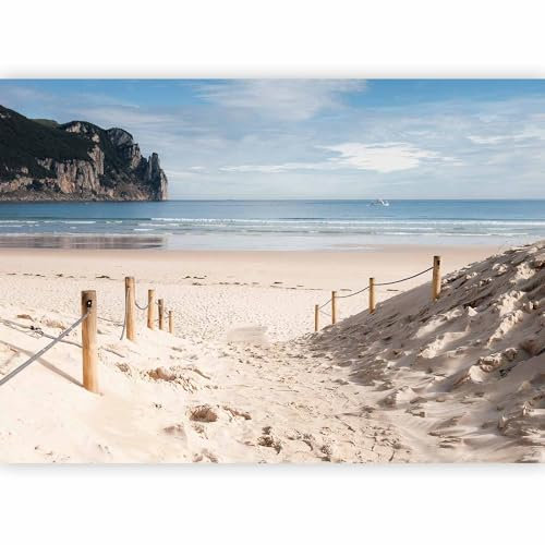 Papier peint murando intissé 350x256 cm Décoration Murale XXL Poster Tableaux Muraux Tapisserie Photo Trompe l'oeil plage nature ciel lac c-B-0028-a-a