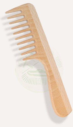 Kamm, mit Stiel, Holz