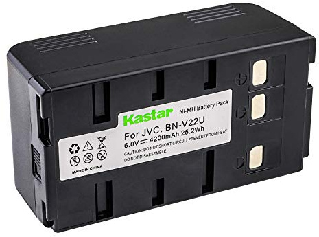 Kastar Ni-MH Battery 6.0V 4200mAh Replacement for Panasonic PV-BP18 PV-L559 PV-L600 PV-L650 PV-L657 PV-L659 PV-L757 PV-L857 PV-S332 PV-S372 PV-S43 PV-S53 PV-S62 PV-S63 PV-S630 PV-S64 PV-S72 PV-S770A