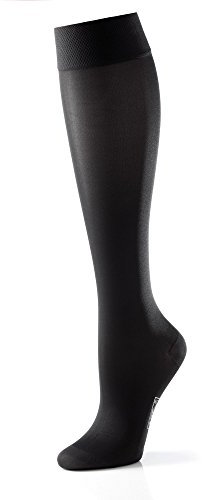 Activa Class 2 Below Knee Support Stockings 18 - 24 mmHg Black Medium