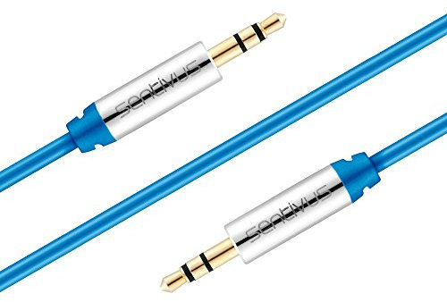 Sentivus Cavo rotondo Audio - spina da 3,5 mm/spina da 3,5 mm - 5,00 m - blu