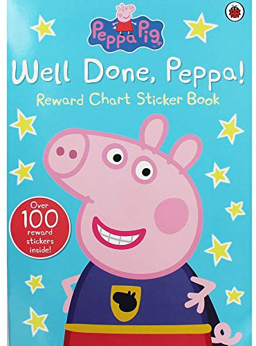 Peppa Pig – Well Done Peppa belöning diagram klistermärke bok