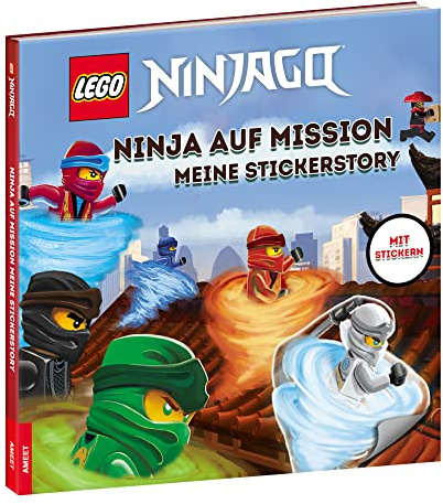 LEGO® NINJAGO® – Ninja auf Mission - Meine Stickerstory: mit vielen Stickern