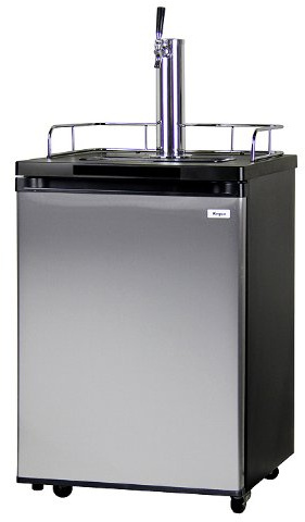 Kegco HBK209S-1 Keg Dispenser, Stainless Steel