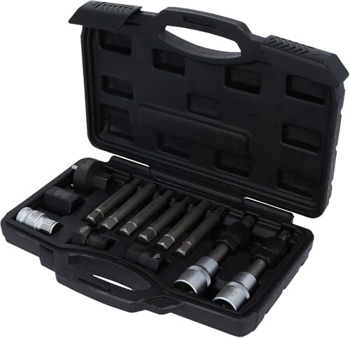 KS Tools 150.3100 Serie di chiavi combinate p.alternatori,13pz