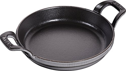 STAUB Sur la Table Minis Pirofila Rotonda, Ghisa, Grigio 16 cm