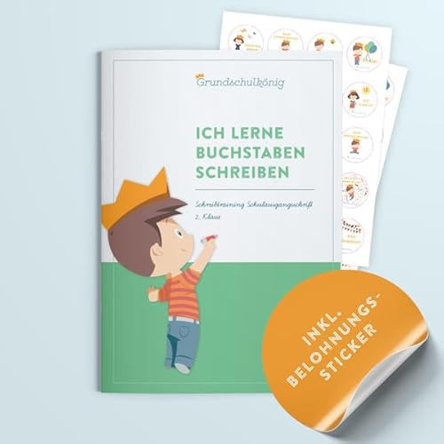 Ich lerne Buchstaben schreiben. Schreibtraining Schulausgangsschrift / SAS - Bienchenschrift: Arbeitsheft mit Belohnungsstickern