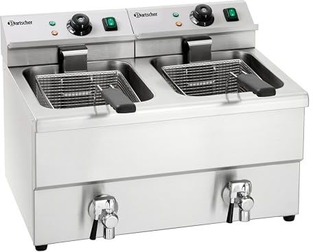 Bartscher Elektro Doppel-Fritteuse IMBISS II 2x 8L Gastronomiebedarf