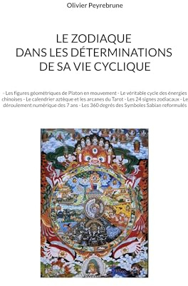 Le zodiaque dans les déterminations de sa vie cyclique: - Les figures géométriques de Platon en mouvement - Le véritable cycle des énergies chinoises ... Les 360 degrés des Symboles Sabian reformulés