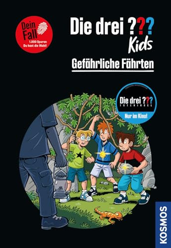 Die drei ??? Kids Dein Fall, Gefährliche Fährten: 1.000 Spuren. Du hast die Wahl! Interaktive Detektivgeschichte zum Mitraten für Kinder ab 8 Jahren ... Schatzsuche. (Die drei ??? Kids und du, 26)