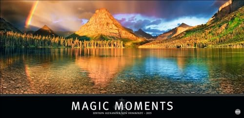 Magic Moments Panoramakalender 2025: Großer Foto-Wandkalender XL. Landschaften-Kalender 2025 mit atemberaubenden Fotos. 68 x 33 cm Querformat. (Edition Alexander von Humboldt Kalender Heye)
