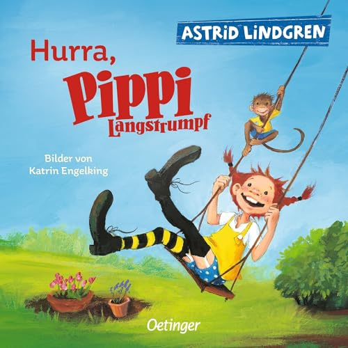 Hurra, Pippi Langstrumpf: Fröhliches, stabiles Kinderbuch ab 2 Jahren zum Kennenlernen der Klassiker-Reihe