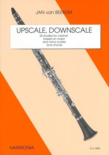Upscale, Downscale. Klarinette Solo.