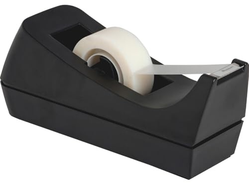 Business Source Standard skrivbordsbanddispenser, svart, 1 tum (BSN32954)