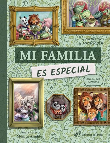 Mi familia es especial - Libro infantil en letra mayúscula: *NUEVA CUBIERTA* Libro para niños sobre la diversidad familiar: familias divorciadas, ... Libro juego: Buscar: 1 (Cuentos con valores)