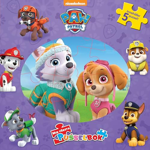 Paw Patrol Skye - Min första pusselbok