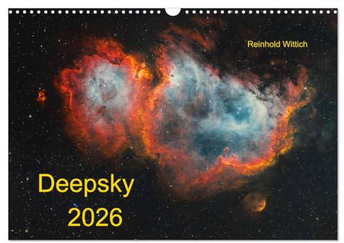 Deepsky 2026 (Wandkalender 2026 DIN A3 quer), CALVENDO Monatskalender: Neue Bilder des bekannten Astrofotografen (CALVENDO Wissenschaft)
