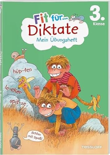 Fit für Diktate 3. Klasse. Mein Übungsheft | Mit über 100 Diktaten | Kurzdiktate und längere Diktate | Mit motivierendem Stickerbogen: Genau hinhören ... (Fit für die Schule Mein Übungsheft)