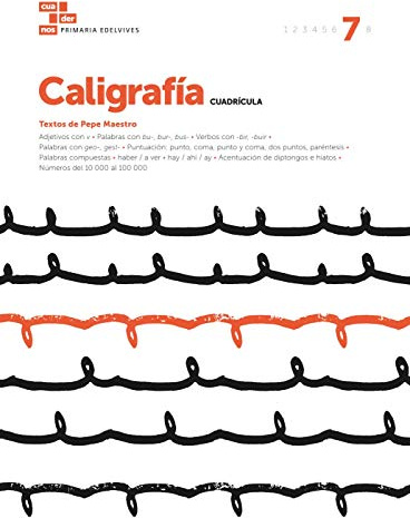 Cuaderno Caligrafía 7 (Cuadrícula)